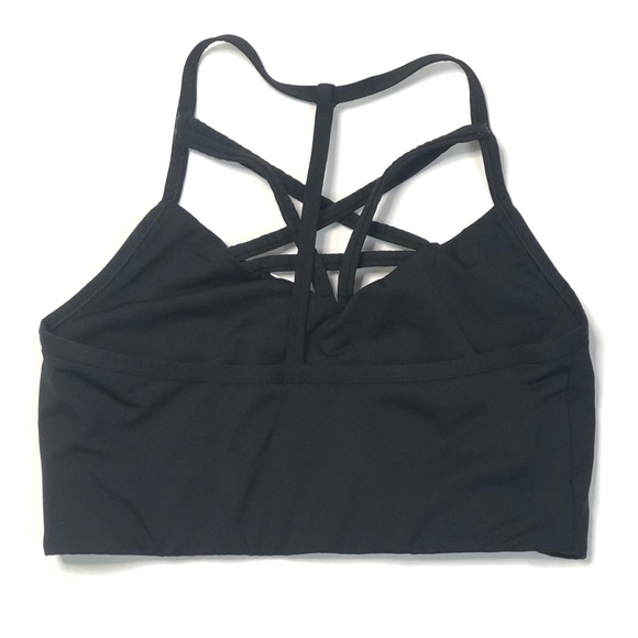 VS PINK black criss cross ultimate sports bra - Picture 2 of 6